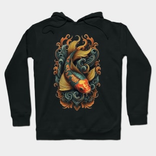 Ornamental Koi Fish Hoodie